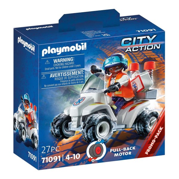 PLAYMOBIL® 71091 - City Action - Rettungs-Speed Quad