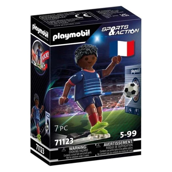 PLAYMOBIL® 71123 - Sports & Action - Spielfigur, Fußballspieler Frankreich A