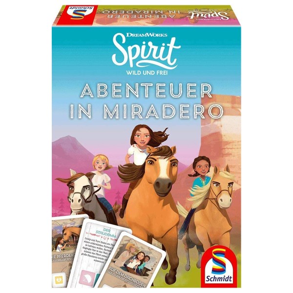 Schmidt 40601 - DreamWorks - Spirit - Spiel, Abenteuer in Miradero