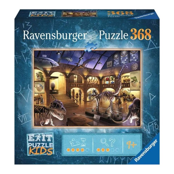 Ravensburger 12925 - Exit Puzzle Kids - Naturkundemuseum, 368 Teile