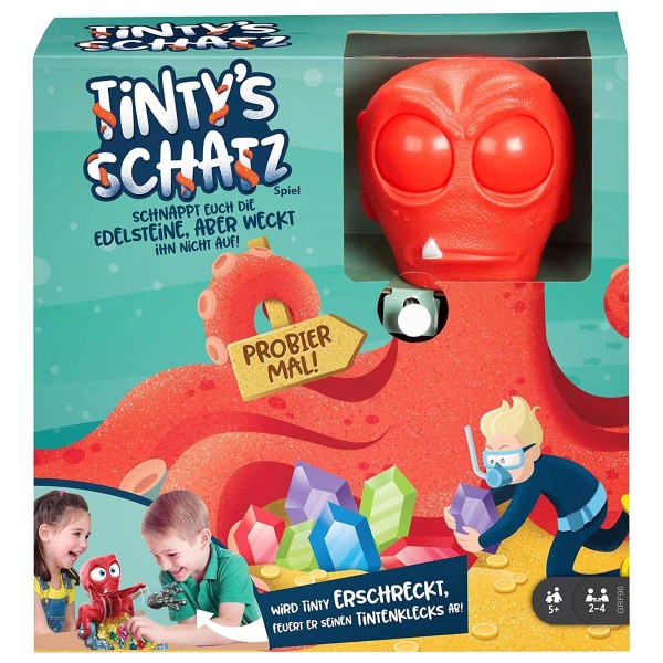 Mattel GRF96 - Mattel Games - Kinderspiel, Tintys Schatz