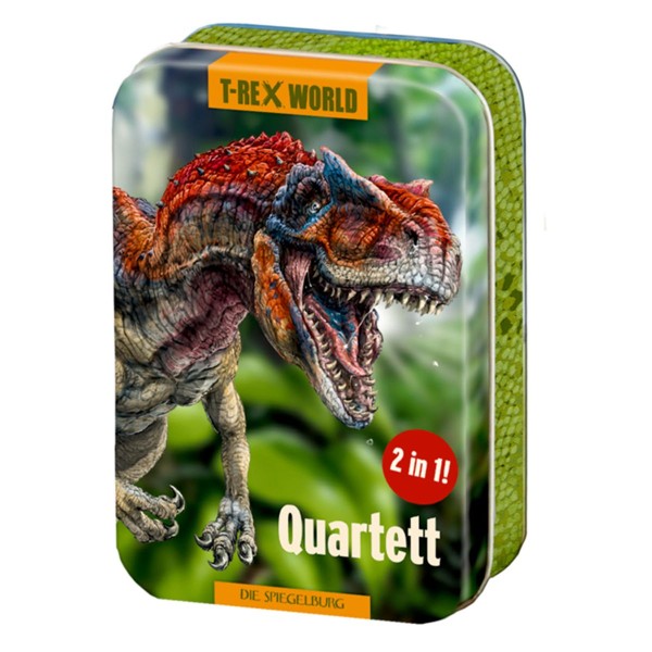 Coppenrath 15014 - Die Spiegelburg - T-Rex World - Quartett Dinos