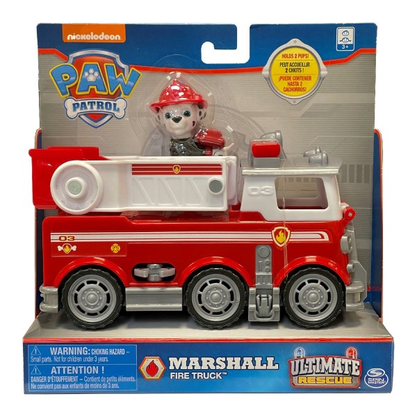 Spin Master 6054635 (20120027) 2.Wahl - Paw Patrol - Marshall: Feuerwehrauto