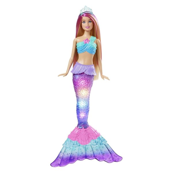 Mattel HDJ36 2.Wahl - Barbie - Dreamtopia - Puppe mit Licht, Meerjungfrau