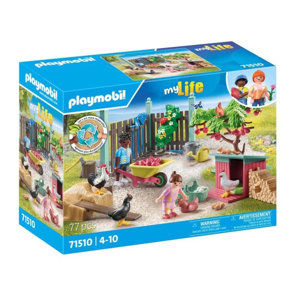 PLAYMOBIL® 71510 - myLife - Kleine Hühnerfarm im Tiny House Garten