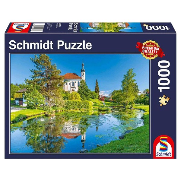 Schmidt 58389 - Premium Quality - Breitbrunn, Chiemgau, 1000 Teile Puzzle
