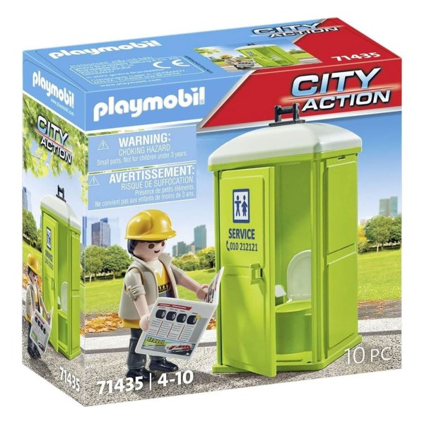 PLAYMOBIL® 71435 - City Action - Mobile Toilette