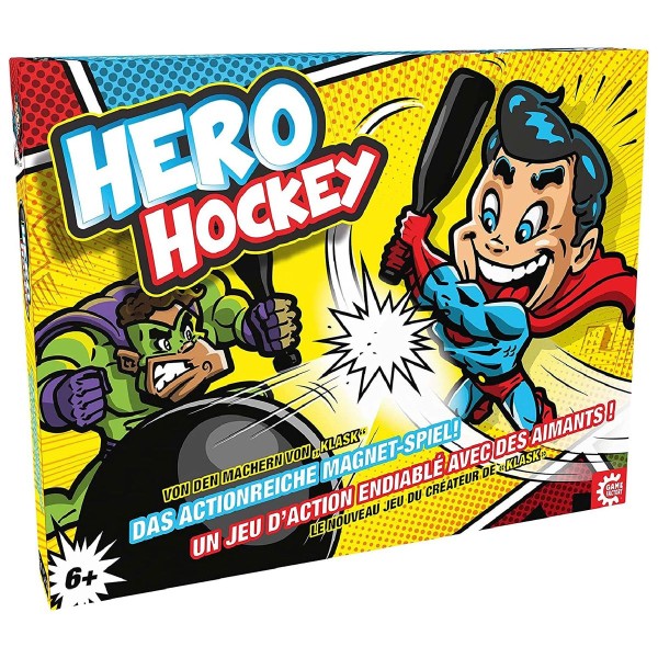 Carletto 646281 - Hero Hockey - Das actionreiche Magnetspiel