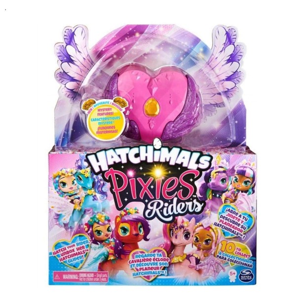Spin Master 6058551 (20126609) - Hatchimals - Pixies Riders - Crystal Charlotte & Draggle Glider