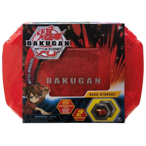 Spin Master 6045138 (20115348) - Bakugan Battle Planet - Baku-Storage mit Bakugan und BakuCores, Dra