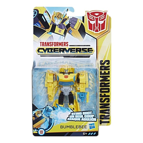Hasbro E1900 - Transformers - Cyberverse - Action Attackers Warrior Figur, Bumblebee